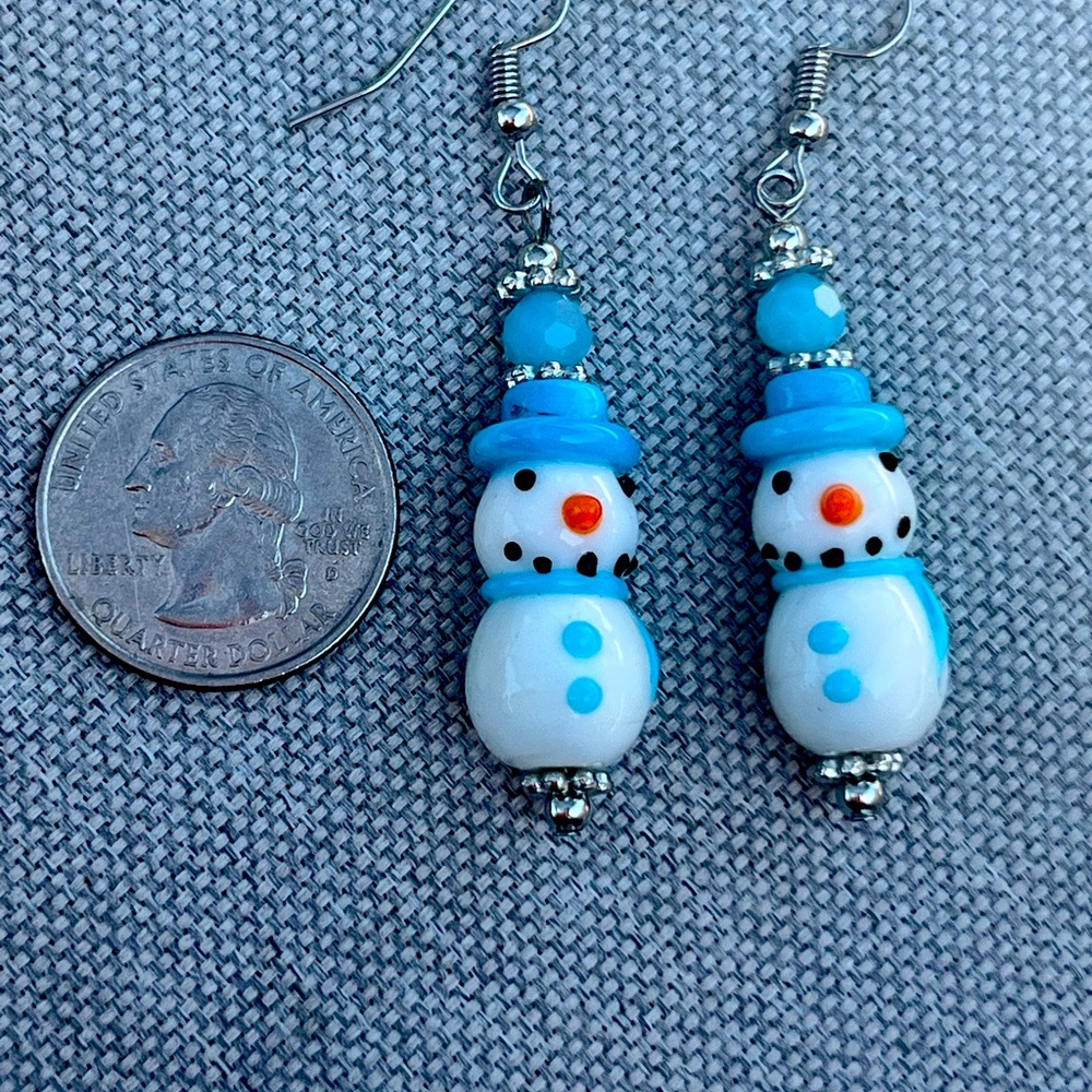 Christmas handmade earrings